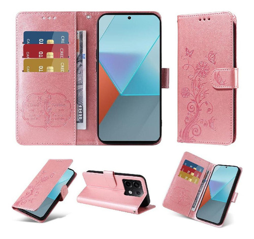 Funda Abatible For Xiaomi Redmi Note 13 Pro 5g Con Ranuras
