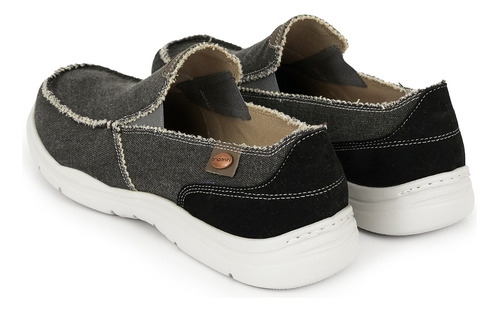 Alpargata Hombre Tela Confort Mocasin Elastico Briganti Goma