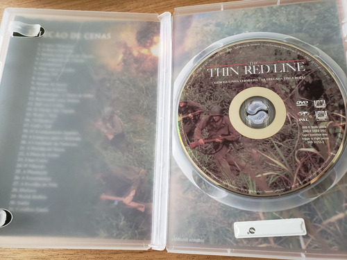 Dvd Além Da Linha Vermelha Original Dublado (Usado)