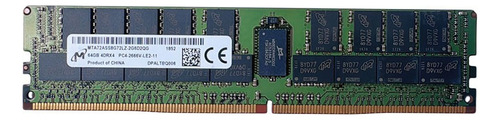 Servidor Ram Ddr4 4drx4 Pc4-2666v 2666 Mhz Reg Ecc De 64 Gb