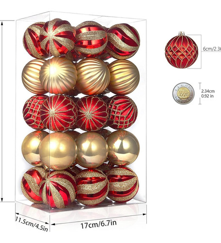 Adornos Bolas Navideñas, Decoraciones Árboles Navidad