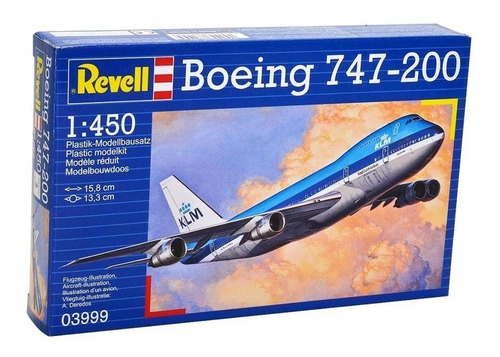 Boeing 747-200 Klm Escala 1/450 Revell 03999