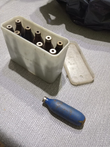 Garrafitas Sodalux Para Sifones Antiguos Coleccion (Usado)