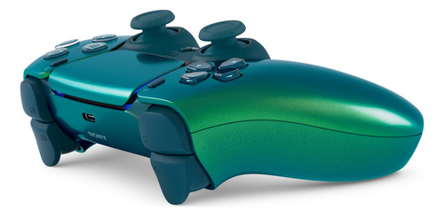 Controle sem fio DualSense Chroma Teal PS5 Sony CFI-ZCT1W cor verde