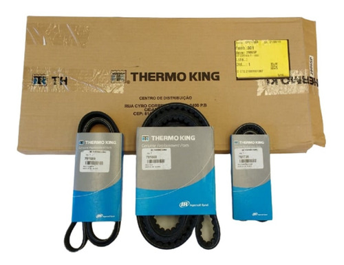 Imagem 1 de 4 de Jogo 3 Correias Thermo King Para T1000 781736 781669 781689