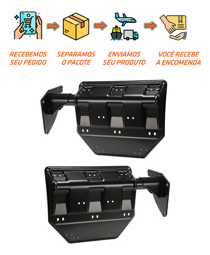 Par Suporte Paralama Scania Direito Esquerdo Trasei. Trucado