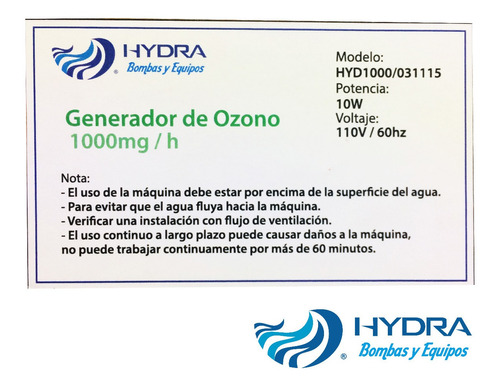 Generador De Ozono