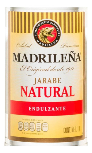 Jarabe Natural Madrileña Endulzante 2 Pzs **envio Gratis**