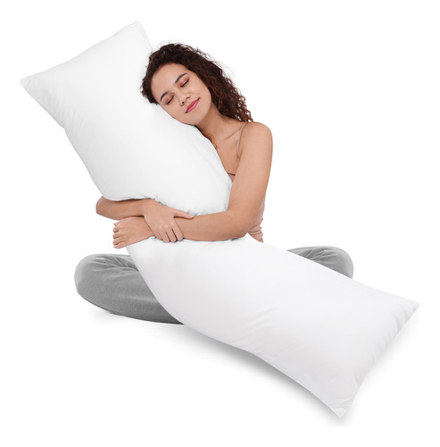 Funda Para Almohada Larga Tejido De Punto 150x40