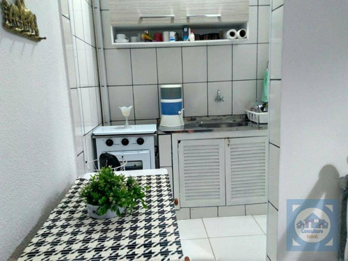Imagem 17 de 23 de Kitnet Com 1 Dormitório À Venda, 21 M² Por R$ 138.000,00 - Itararé - São Vicente/sp - Kn0694