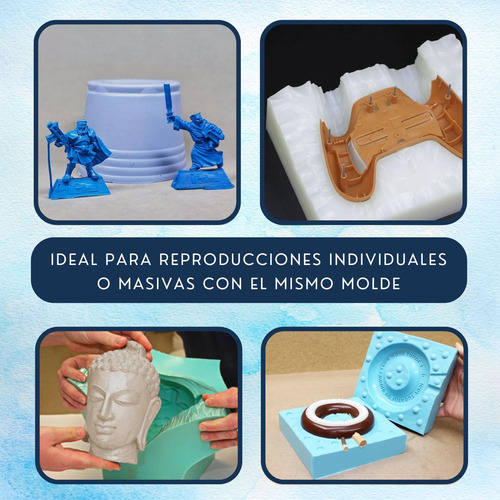 950 Ml Kit Resina De Poliuretano Rigida Alumilite White A+b