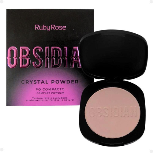 Base de maquiagem em pó Ruby Rose Pó Compacto Pó Compacto