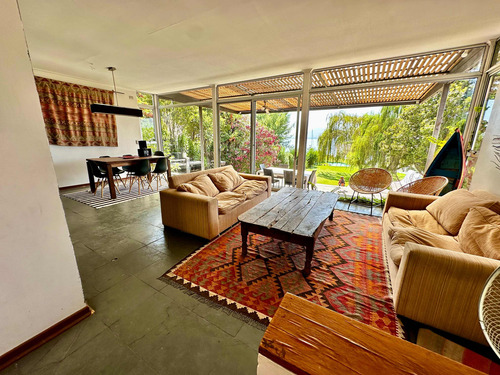 Arriendo 1 O 2 Casas Bajada Lancha Piscina Orilla Lago Rapel
