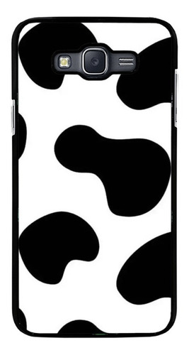 Funda Protector Rudo Para Samsung Galaxy Animal Print Vaca 2