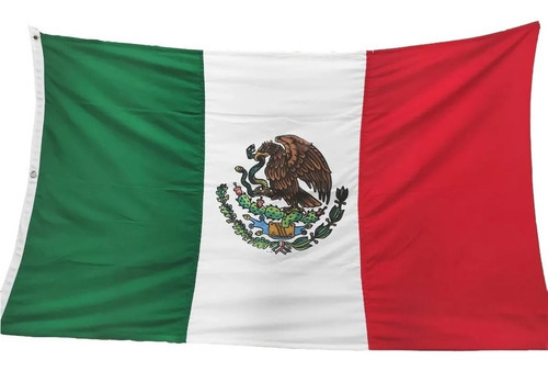 Bandera De Mexico Para Intemperie De 1.40x2.45