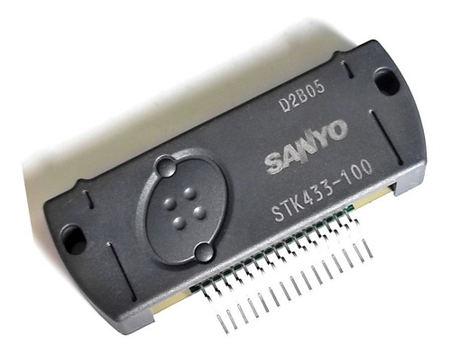 Stk433-100  Ic Amp  Audio Original  Sanyo