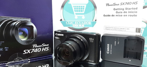 Camara Canon Sx740 Compacta 4k Wifi - 40x Zoom 20,3mpx Hdmi