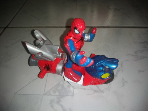 Spider-man Motorcycle Playskool Marvel Super Hero Adventures