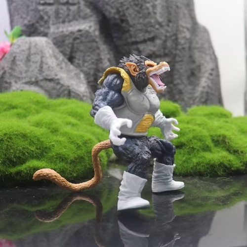 Figura De Mono Rugiente De Dragon Ball Vegeta, Modelo Gorila