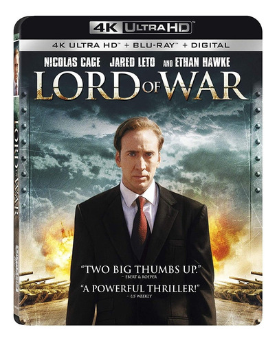 4k Ultra Hd + Blu-ray Lord Of War / El Señor De La Guerra