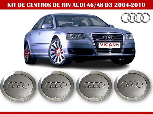 Kit De 4 Centros De Rin Audi A6/a8 D3 2004-2010 145 Mm