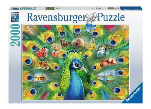 Puzzle  2000 Pz Tierra Del Pavo Real 16567 - Ravensburger