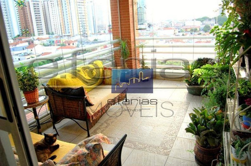 Imagem 8 de 16 de Apartamento Com 3 Dormitórios À Venda, 147 M² Por R$ 1.270.000,00 - Vila Gomes Cardim - São Paulo/sp - Ap0175