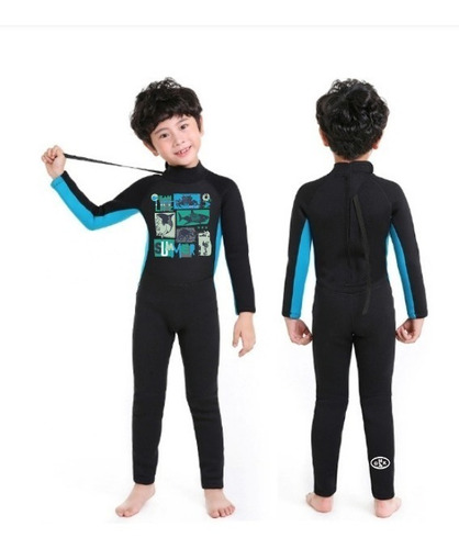 Traje De Neopreno Largo Para Niño - Gmk