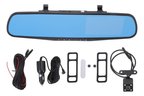 Camara Grabacion Espejo Retrovisor Para Auto Trasera Y Delantera Monitor Pantalla Lcd Alta Calidad Everest
