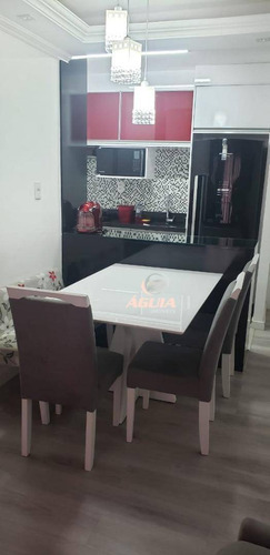 Apartamento Com 2 Dormitórios À Venda, 60 M² Por R$ 350.000,00 - Parque Jaçatuba - Santo André/sp - Ap2644