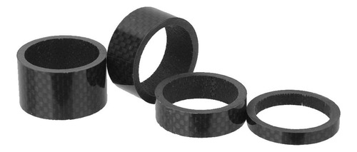 4x Carbono Arandela De Fibra Del Auricular Espaciador De