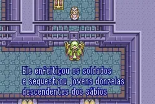 The Legend Of Zelda Link Past Português Game Boy Advance Gba