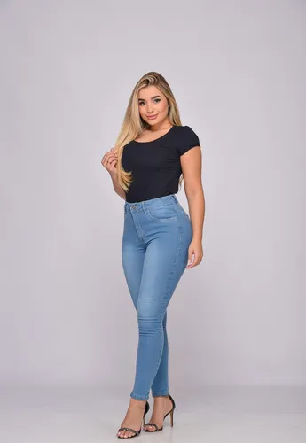 Modelos de calça cheap jeans cintura alta