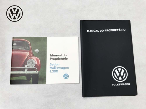 Manual Proprietario Vw Fusca 70 1970 1 Serie + Capa 