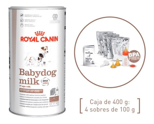 Leche Para Perros Cachorros Royal Canin Babydog 400g