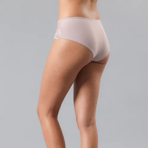 Pack Pantaleta Blonda Y Microfibra Flores 10757-215