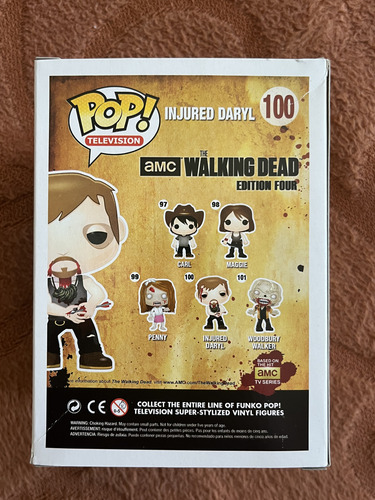 Funko Pop! Injured Daryl #100. The Walking Dead
