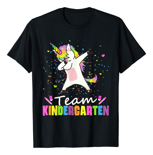 Playera Del Equipo Kindergarten Unicorn Kinder Squad