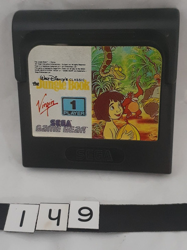 Jungle Book Sega Game Gear Juego Cartucho 