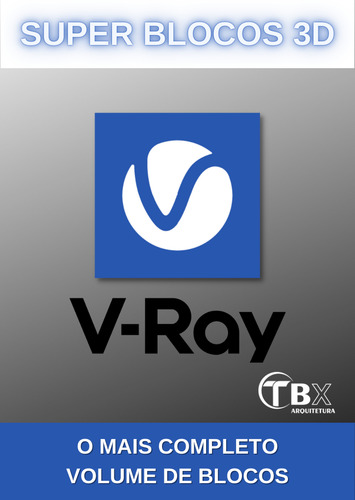 Pack De Blocos 3d Sketchup, Autocad E V-ray