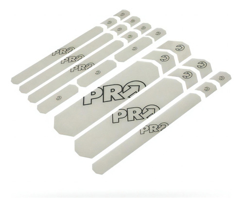 Kit Protetor Quadro Transparente Adesivo Shimano Pro 0.6mm