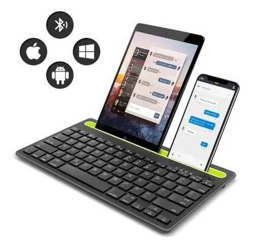 Teclado Bluetooth Recargable iPad Android Windows 