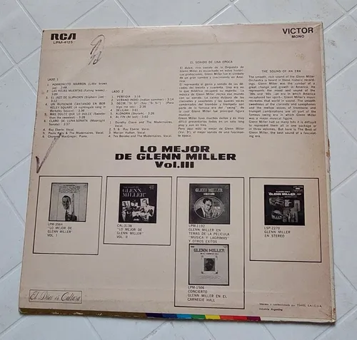 Lo Mejor De Glenn Miller Vol. 3 - Vinilo Lp (Usado)