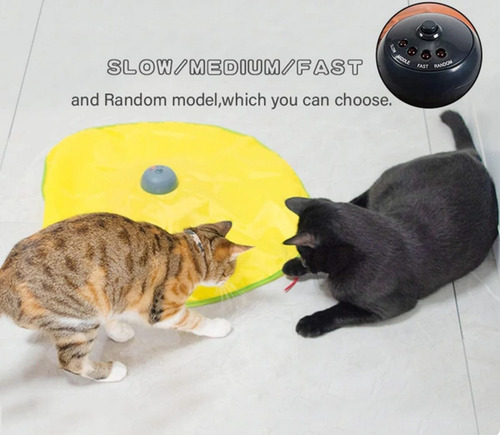 Imagen 4 de 5 de Juguete Electrónico Simulación De Ratón Para Gatito