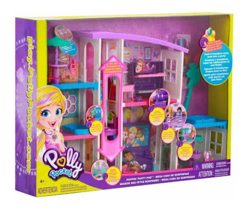 mega casa de sorpresas polly pocket precio