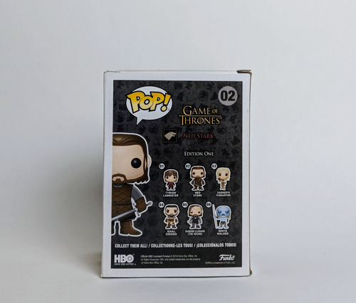 Funko Pop Ned Stark 02 Game Of Thrones - Juego De Tronos (Usado)