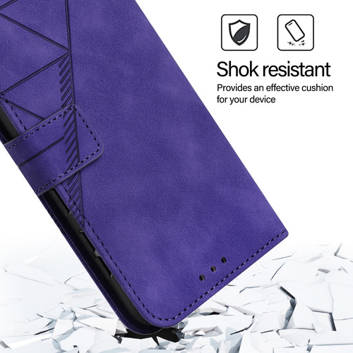 Funda De Piel Empresarial Para Motorola E15, A Prueba De Salpicaduras, 3 Ranuras Para Tarjetas, Soporte, Bloqueo Rfid, 6 Colores