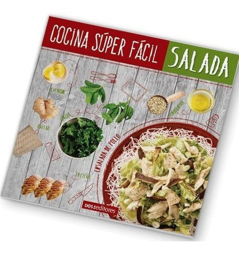 Cocina Super Facil - Salada, De Cookina. Editorial Dos Tintas Editores En Español