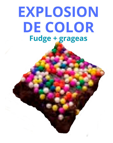 Bocaditos Dulces - Brownies (c/toppings X 9un- Mediano)