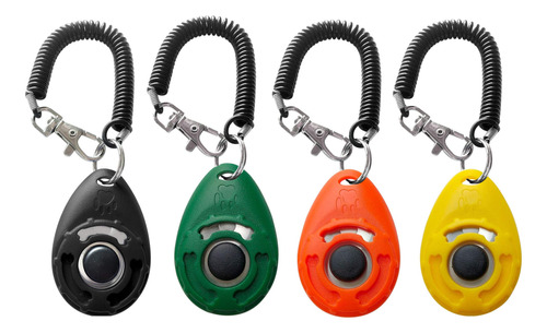 Clicker De Entrenamiento Para Mascotas Con Correa De Muneca 